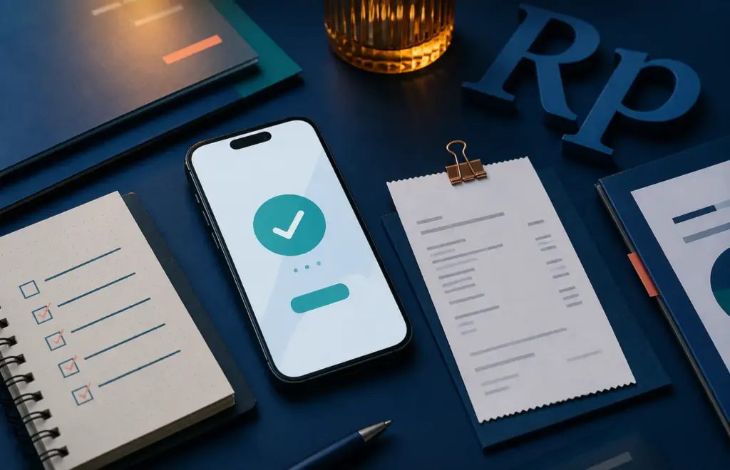 Ilustrasi pemeriksaan bukti pembayaran digital dalam rupiah
